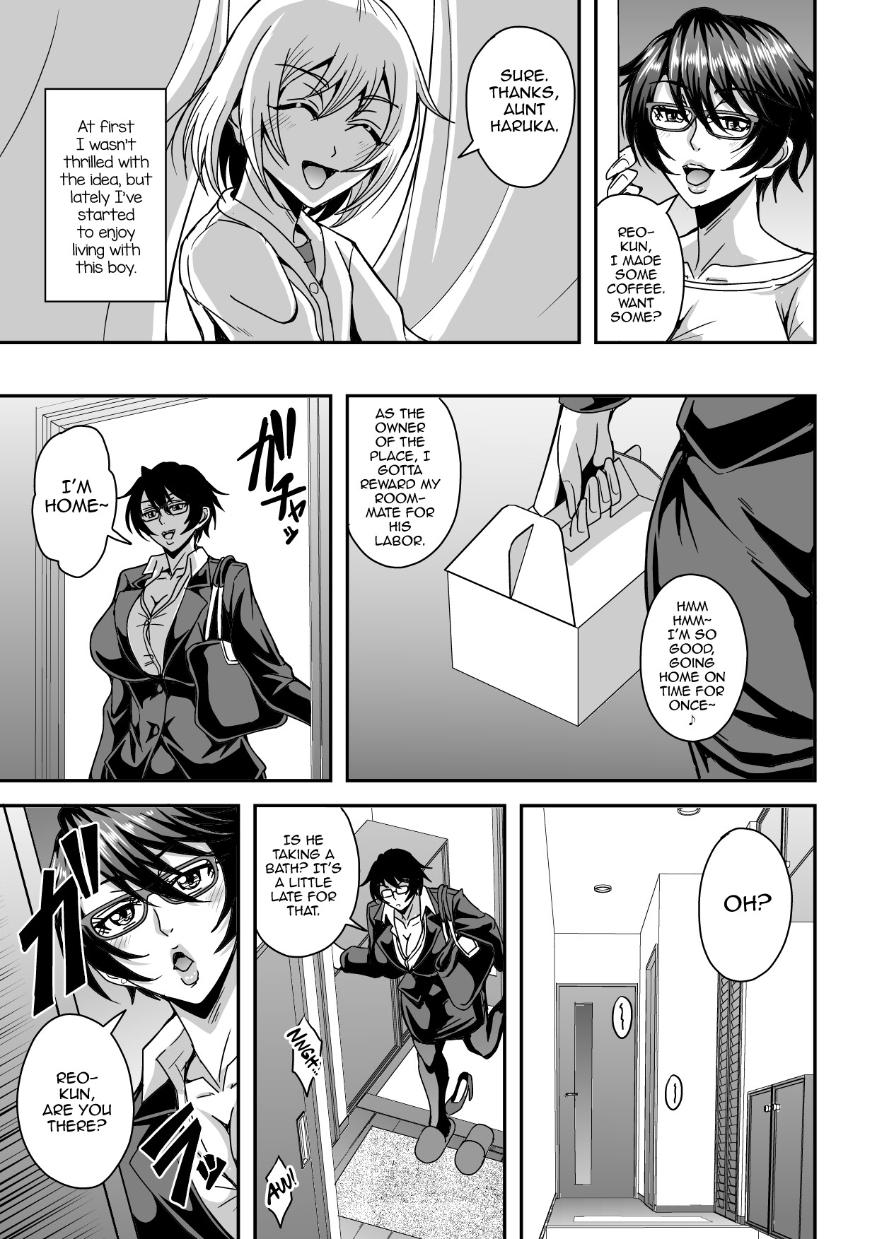 Hentai Manga Comic-A Story About a Bachelor Woman Around 40 Who is Addicted to a Relationship with a Younger Boy Who is Also a Friend's Son-Read-6